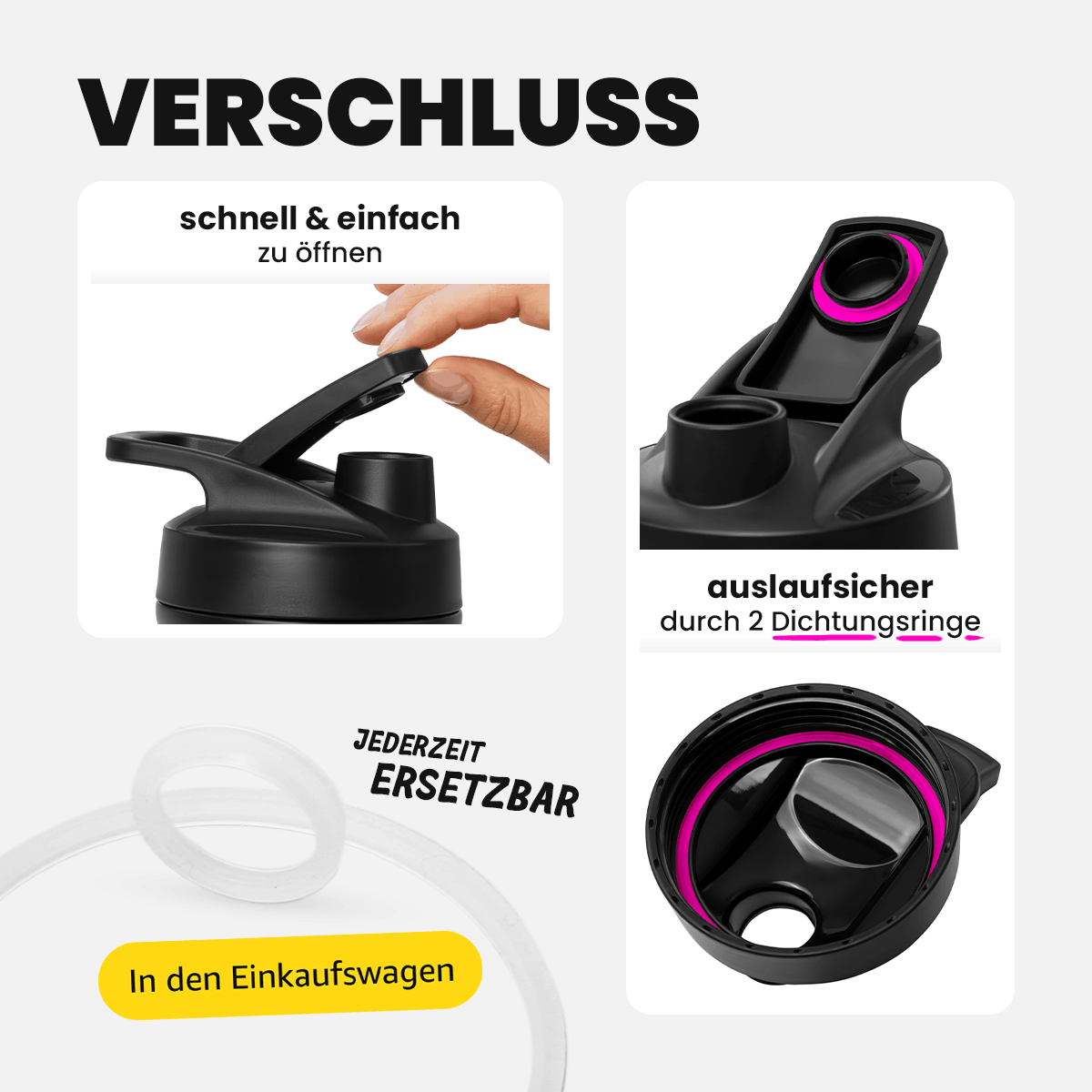 Mixkugel aus Edelstahl